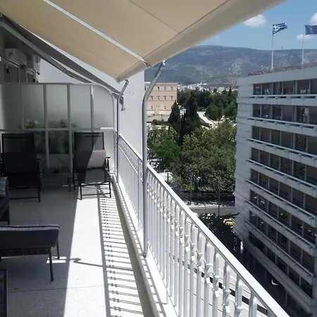 Parthenon And Syntagma Square View * Athens