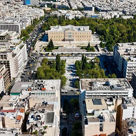 Parthenon And Syntagma Square View דירה אתונה