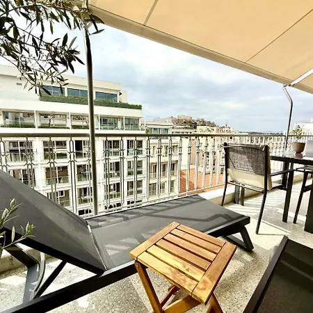 Parthenon And Syntagma Square View Apartment *