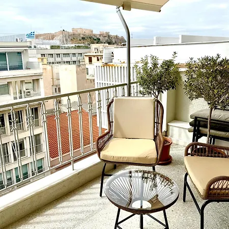 Apartment Parthenon And Syntagma Square View *